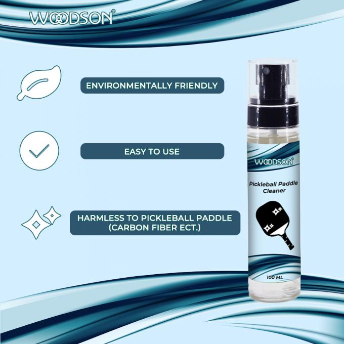 WOODSON Profesyonel Pickleball Paddle Temizleyici - Karbon Fiber Yüzeyleri için Güvenli 3