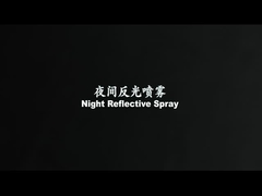 Yeni varış havalı gece yansıtıcı sprey yansıtıcı güvenlik spreyi, bisikletli yol için, motorbikef